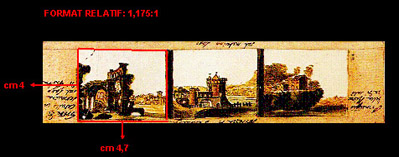 Panorama magic lantern-Italy latter half of the 18th Century